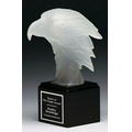 Eagle Head, Majestic Frosted Resin - 6-1/4"